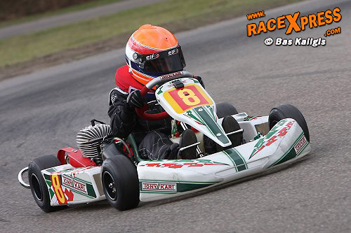 Van Kalmthout Junior debuteert in de kartsport